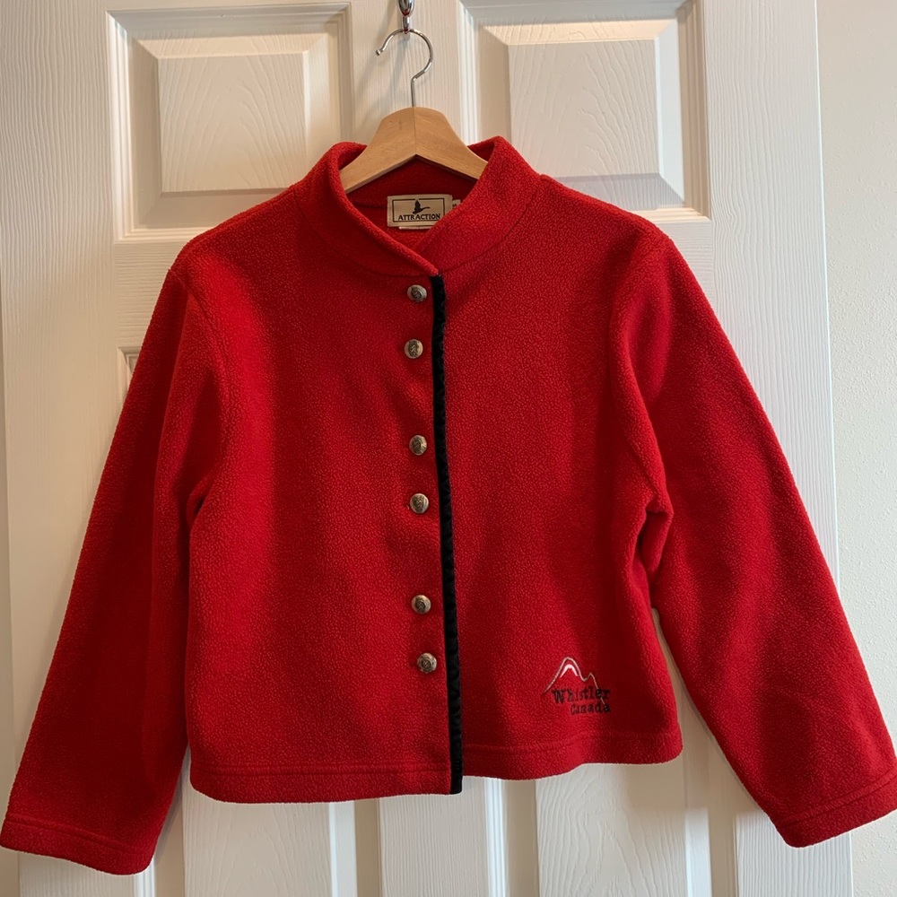 Attraction size P/S fleece jacket